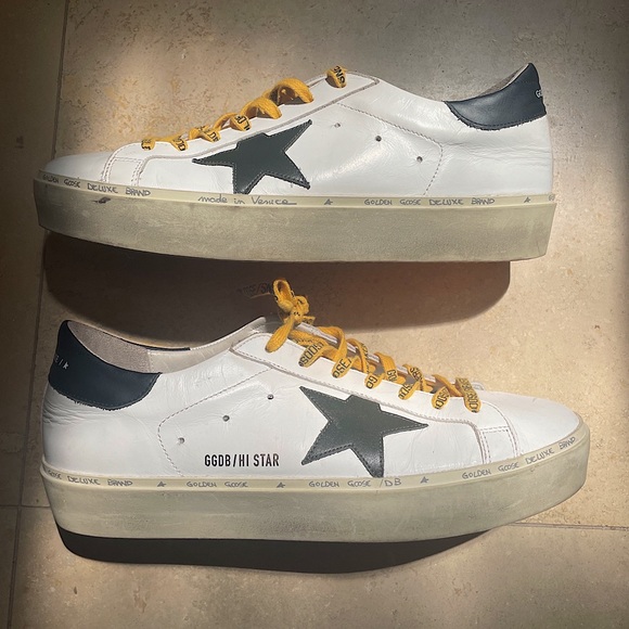 Golden Goose Hi Star Sneakers - Picture 1 of 6